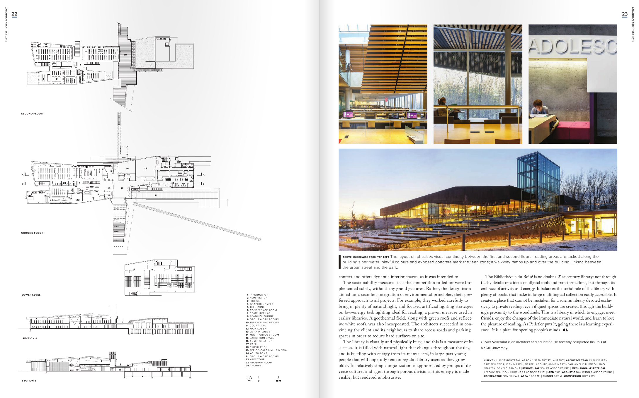 Canadian Architect - March 2015 - Inside 3
