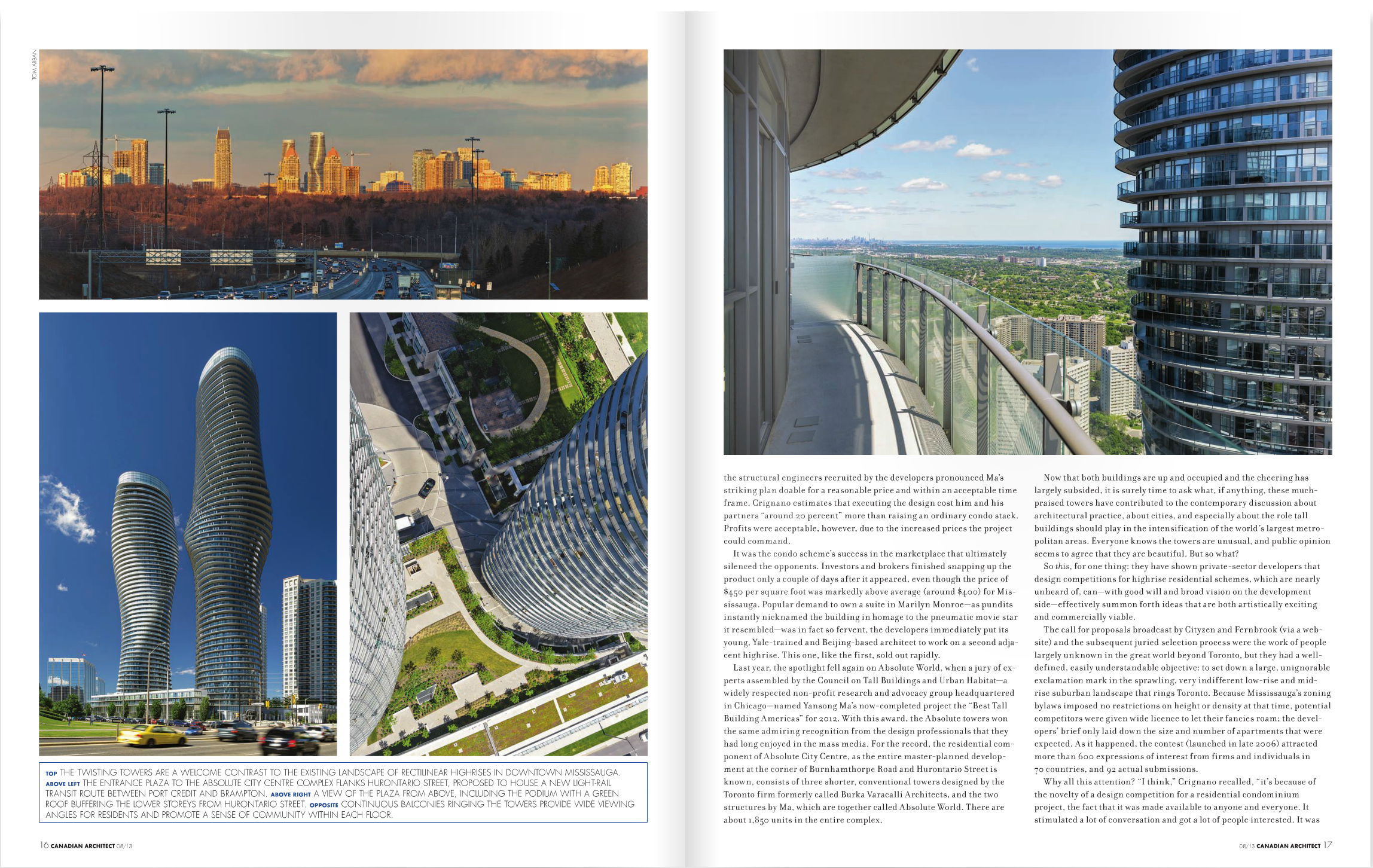Canadian Architect August 2013 -inside 1