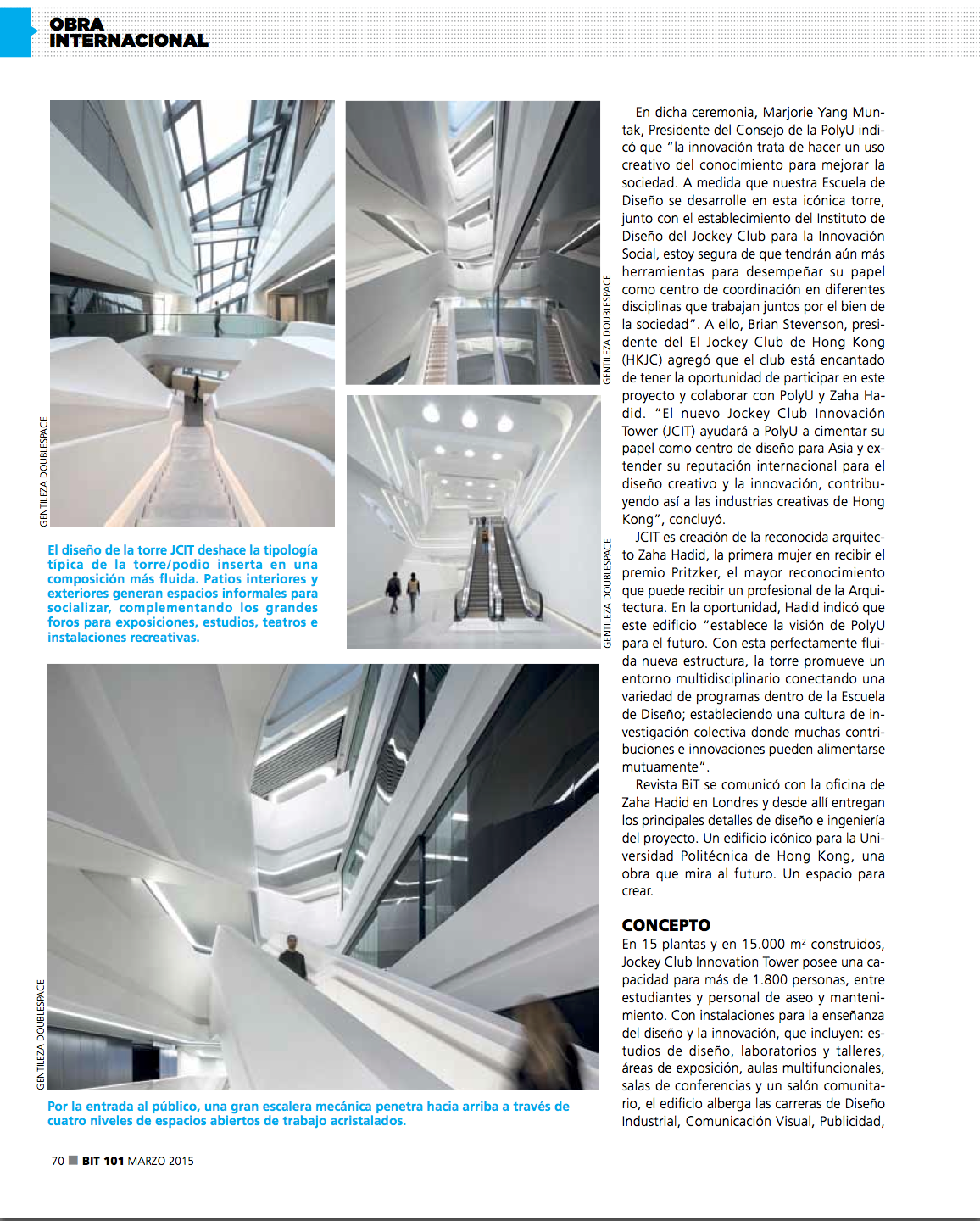 March 2015 - BiT Magazine ZHA 2